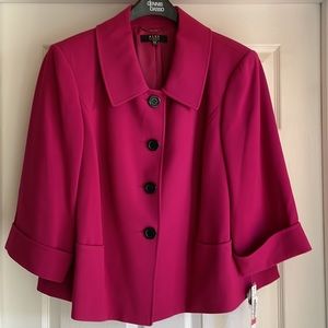 NWT Alex Marie Fuchsia Jacket 18W